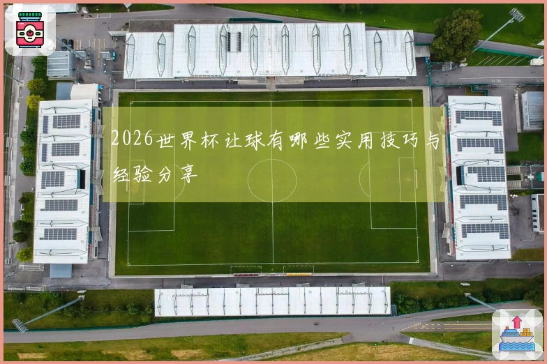 2026世界杯让球有哪些实用技巧与经验分享